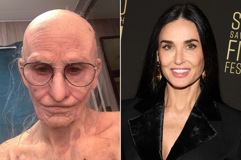 Juego de espejos: ¿"La sustancia" predijo que Demi Moore no ganara un Oscar?