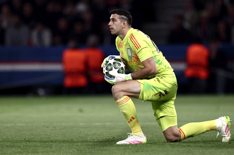Champions League: Dibu Martínez no pudo evitar la derrota de Aston Villa ante PSG