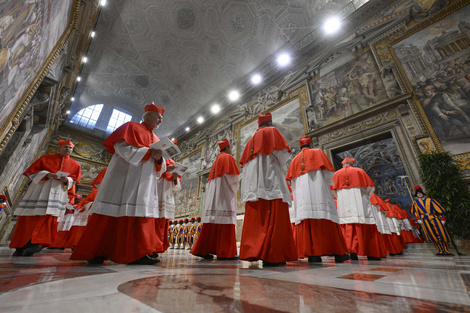 Los cardenales deberán elegir al nuevo Papa. (Fuente: AFP)