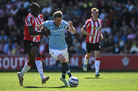 Premier League: el City apenas igualó con el descendido Southampton